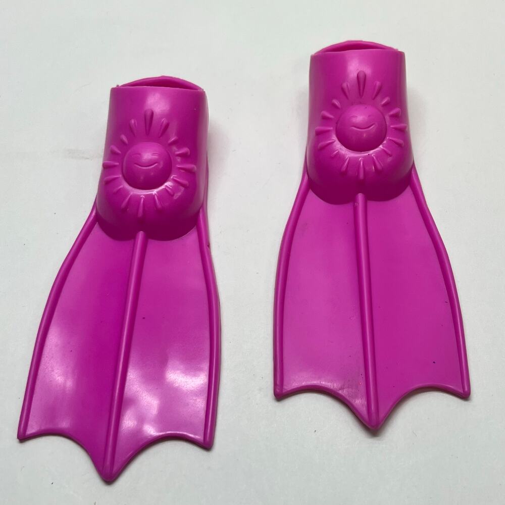 look mommy i can swim‎ baby born replacement pair pink flippers fins pool